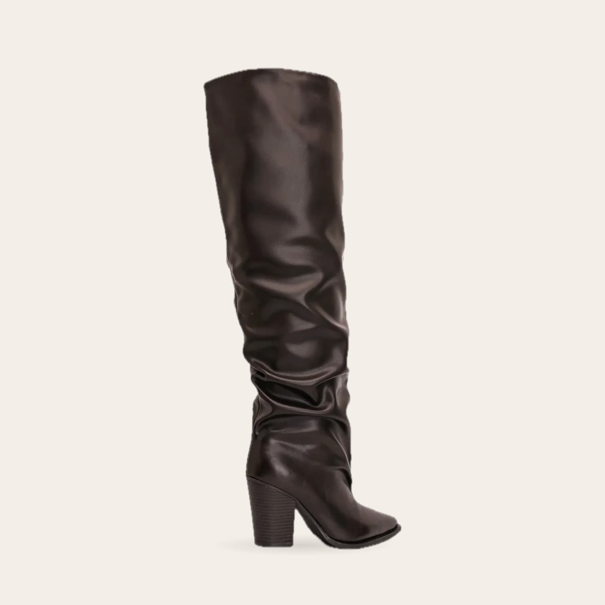 Bottes Romy chocolat, vue arrière
